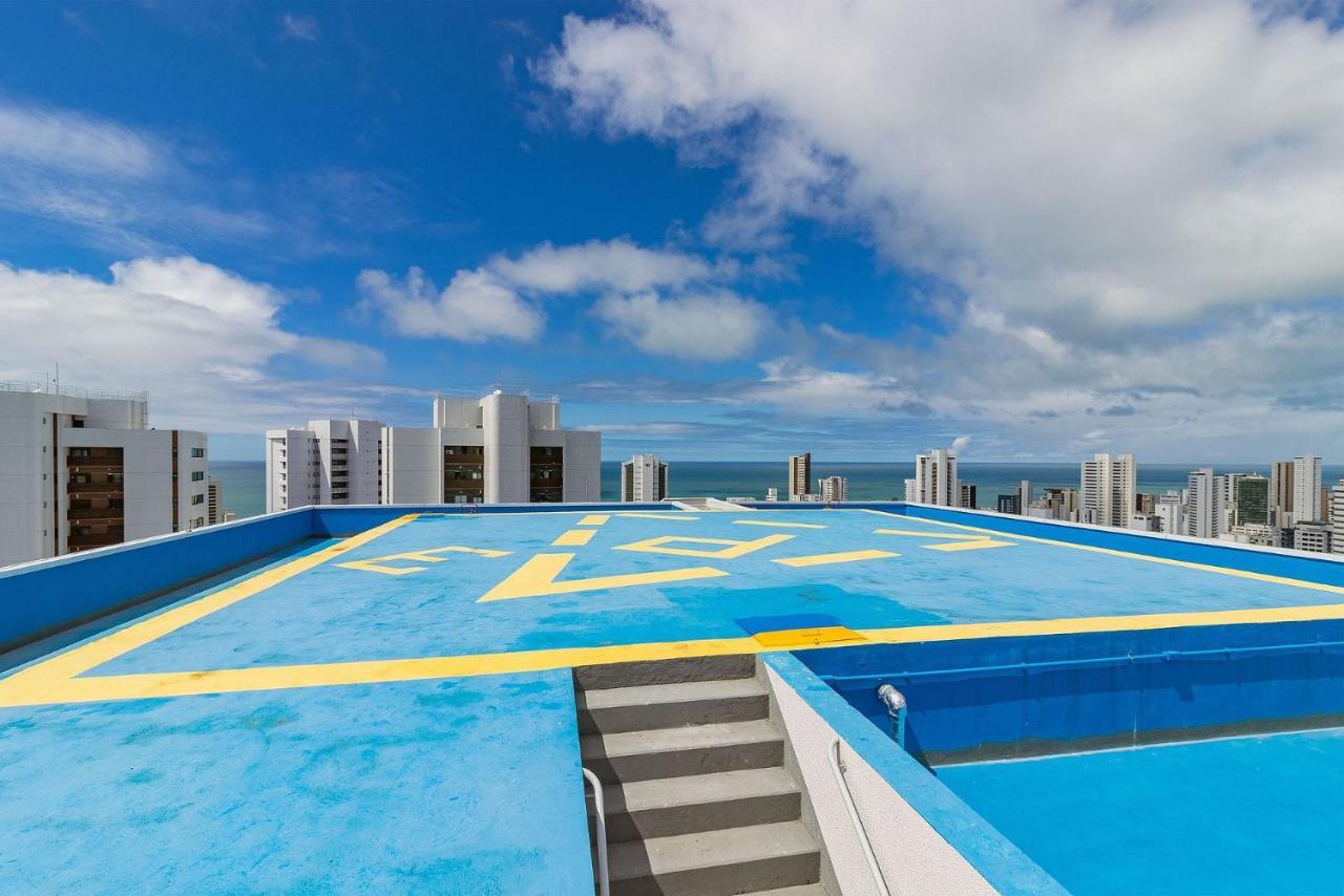 Apartamento Moderno No Beach Class Por Carpediem Recife Exteriör bild