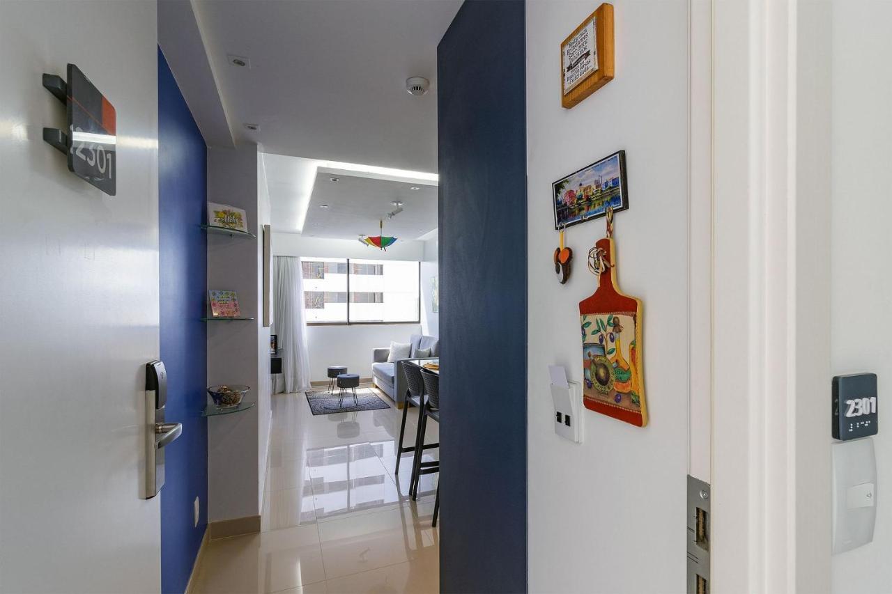 Apartamento Moderno No Beach Class Por Carpediem Recife Exteriör bild